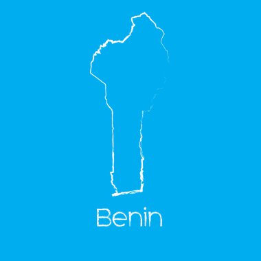Benin ülke Haritası