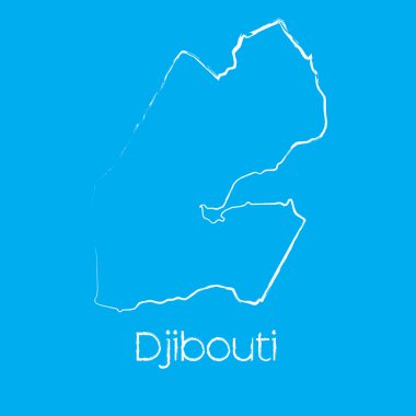 Cibuti ülke Haritası