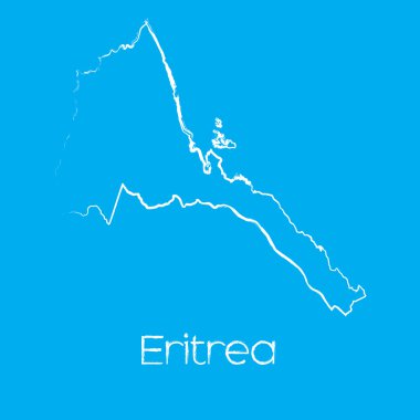 Eritre ülke Haritası