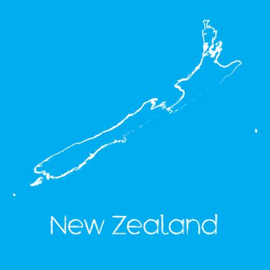 Ülke Yeni Zelanda Haritası