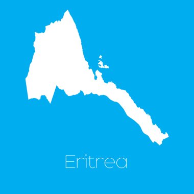 Eritre ülke Haritası
