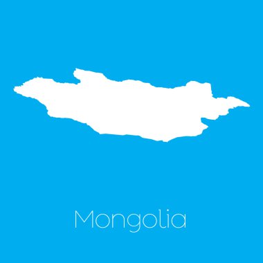 Moğolistan ülke Haritası