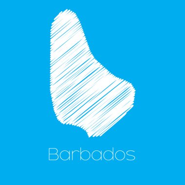 Barbados ülkesinin haritası
