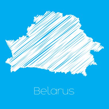 Beyaz Rusya 'nın haritası