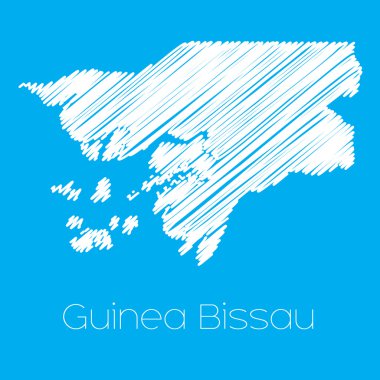 Gine Bissau ülke Haritası