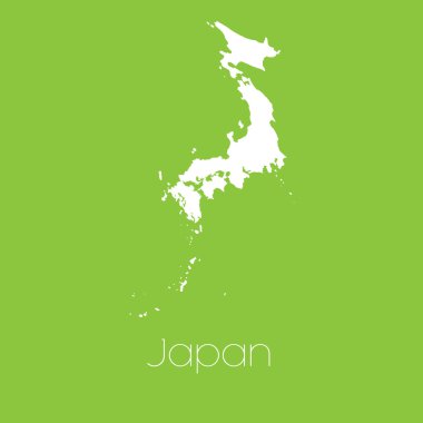 Japonya'nın ülke Haritası