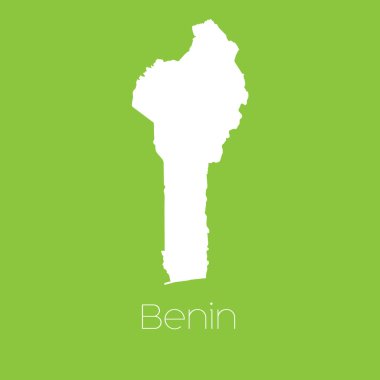 Benin ülke Haritası