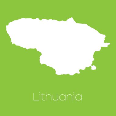 Ülke Litvanya Haritası