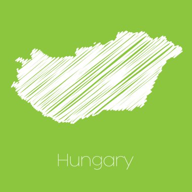 Hungary ülkesinin haritası