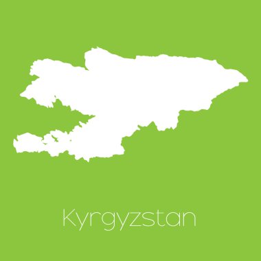 Ülke Kırgızistan Haritası