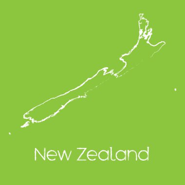 Ülke Yeni Zelanda Haritası