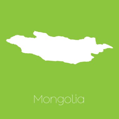 Moğolistan ülke Haritası