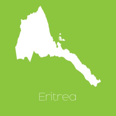 Eritre ülke Haritası