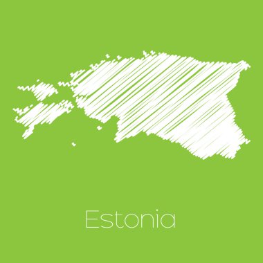 Ülke Estonya Haritası