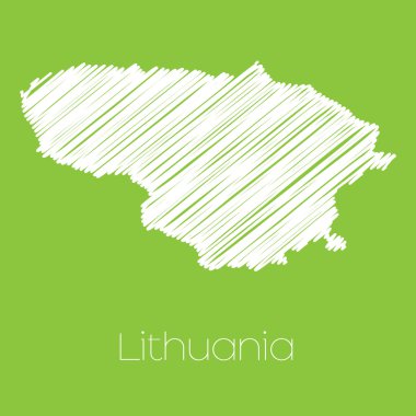 Ülke Litvanya Haritası