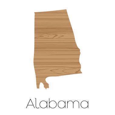 Alabama eyaleti resimli şekli