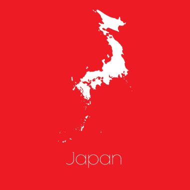 Japonya'nın ülke Haritası