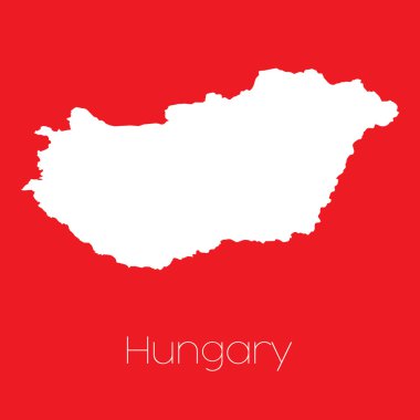 Hungary ülkesinin haritası