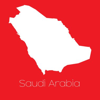 Ülke Suudi Arabistan Haritası