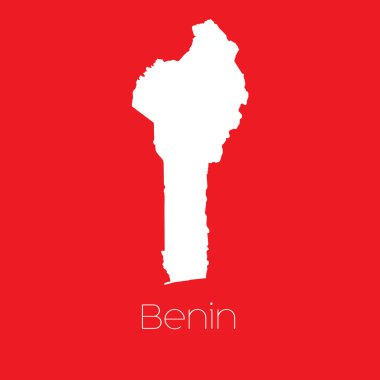 Benin ülke Haritası