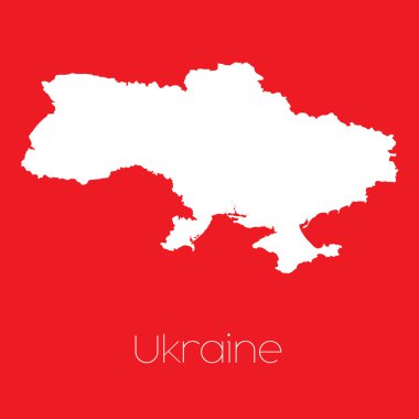 Ukrayna 'nın haritası