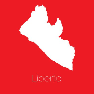 Liberya ülke Haritası