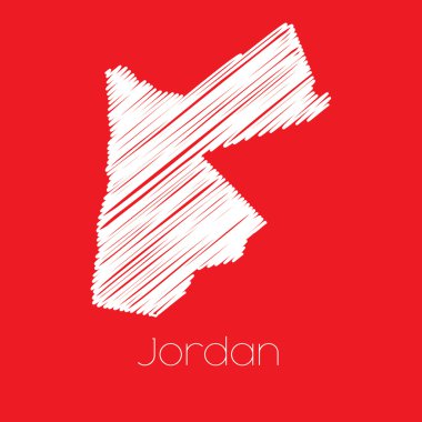 Jordan Jordan ülke haritası