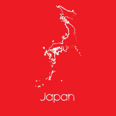 Japonya'nın ülke Haritası