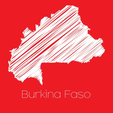 Ülke Burkina Faso Haritası