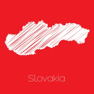 Slovakya'nın ülke Haritası
