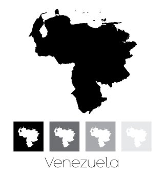 Venezuela ülke Haritası
