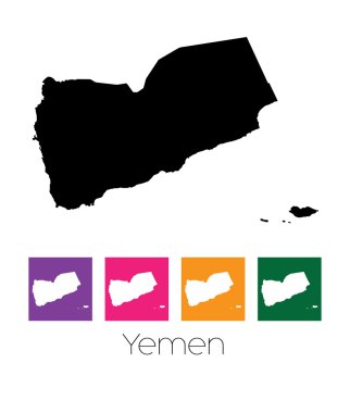 Yemen ülke Haritası