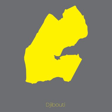 Cibuti ülke Haritası