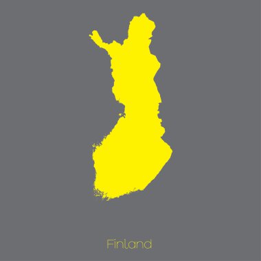 Finlandiya 'nın haritası