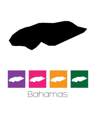 Bahamalar ülke Haritası