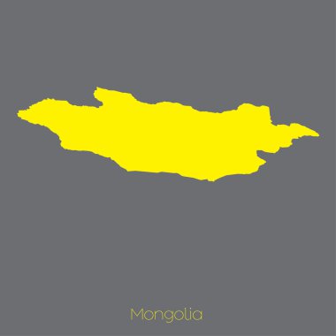 Moğolistan ülke Haritası