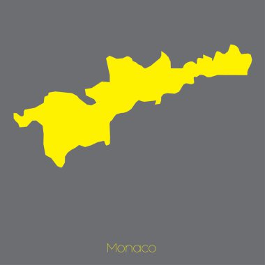 Ülke, Monako Haritası