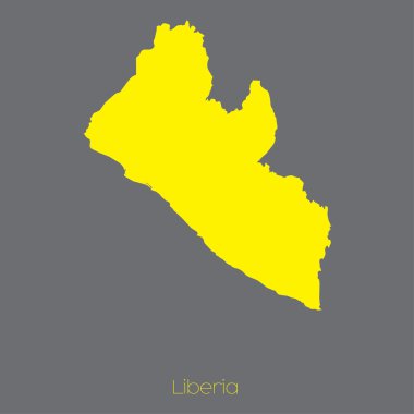 Liberya ülke Haritası