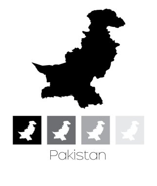 Ülke Pakistan Haritası