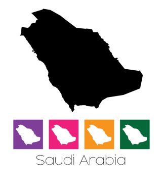 Ülke Suudi Arabistan Haritası