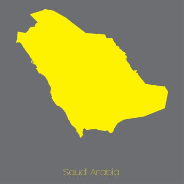 Ülke Suudi Arabistan Haritası