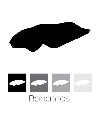 Bahamalar ülke Haritası
