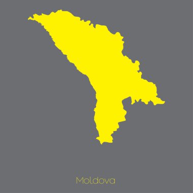 Moldova ülke Haritası
