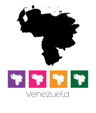 Venezuela ülke Haritası
