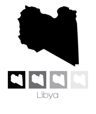 Ülke Libya Haritası