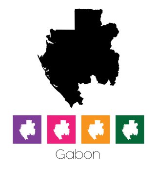 Ülke Gabon Haritası