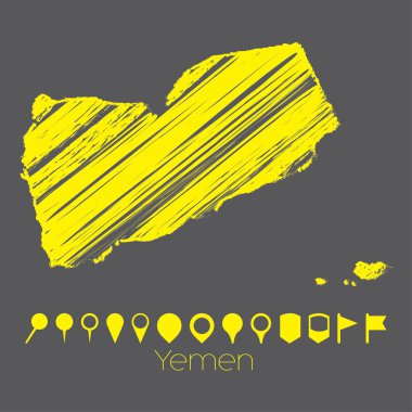 Yemen ülke Haritası