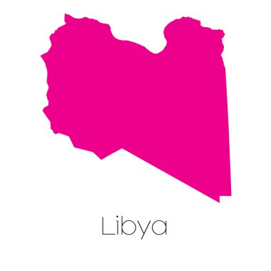 Ülke Libya Haritası