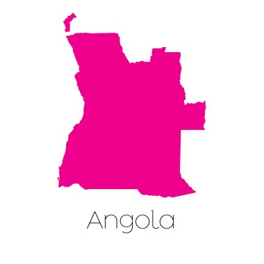 Ülke Angola Haritası
