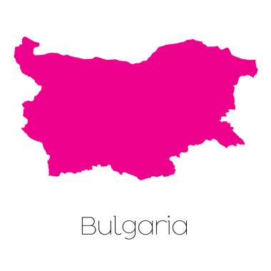 Bulgaristan ülke Haritası